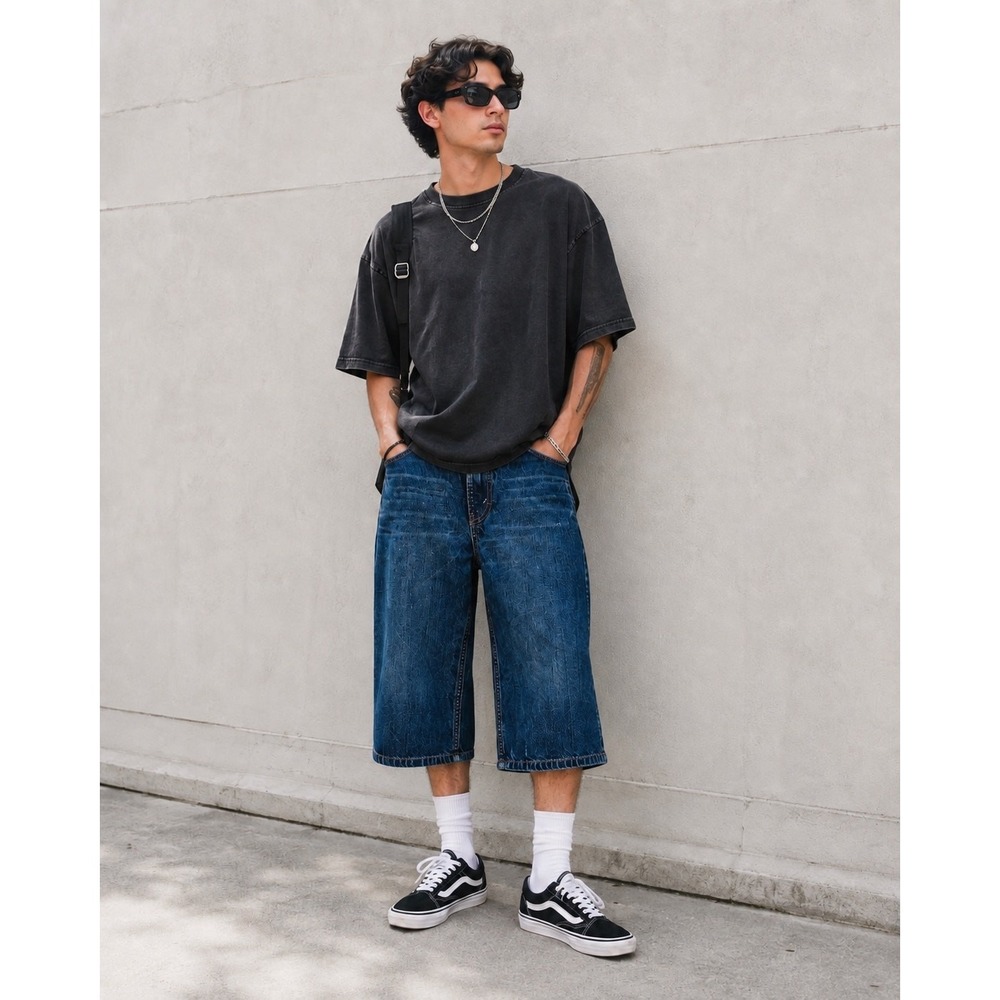 Levi's 569 Boys Size 8 Husky Jeans 28x23 Loose Straight Y2K Skater Baggy Denim